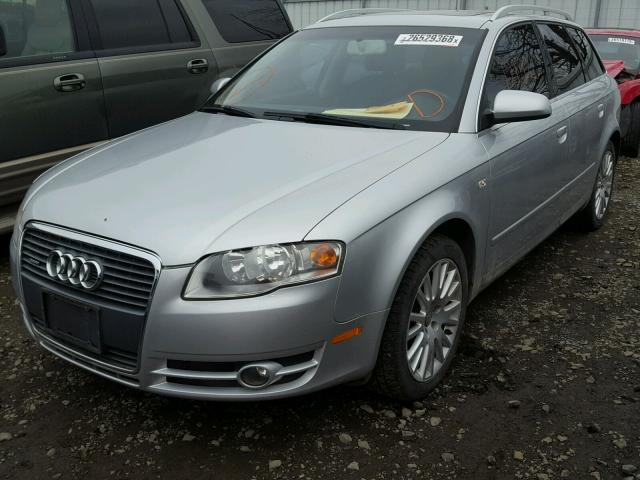 WAUKF78E26A128546 - 2006 AUDI A4 2.0T AV SILVER photo 2