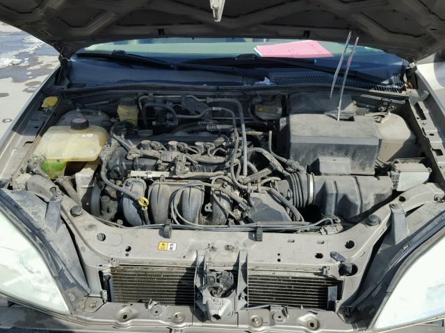 1FAFP36N65W161540 - 2005 FORD FOCUS ZXW GOLD photo 7