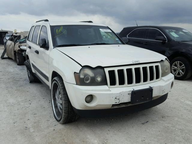 1J4HS48N56C119054 - 2006 JEEP GRAND CHER WHITE photo 1