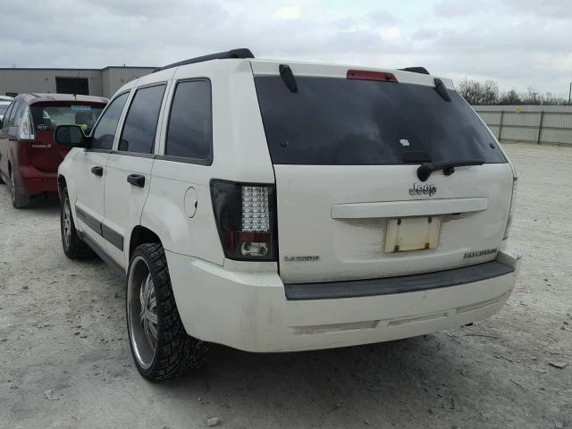 1J4HS48N56C119054 - 2006 JEEP GRAND CHER WHITE photo 3