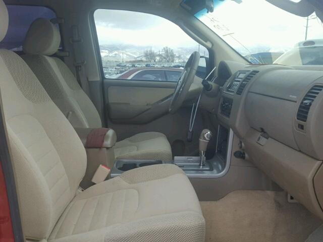5N1AR18W77C622530 - 2007 NISSAN PATHFINDER BURGUNDY photo 5