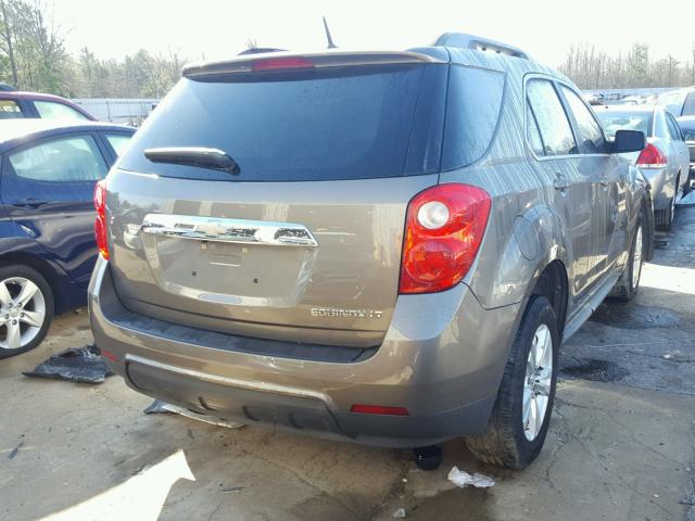 2CNALDEW1A6344215 - 2010 CHEVROLET EQUINOX LT GRAY photo 4