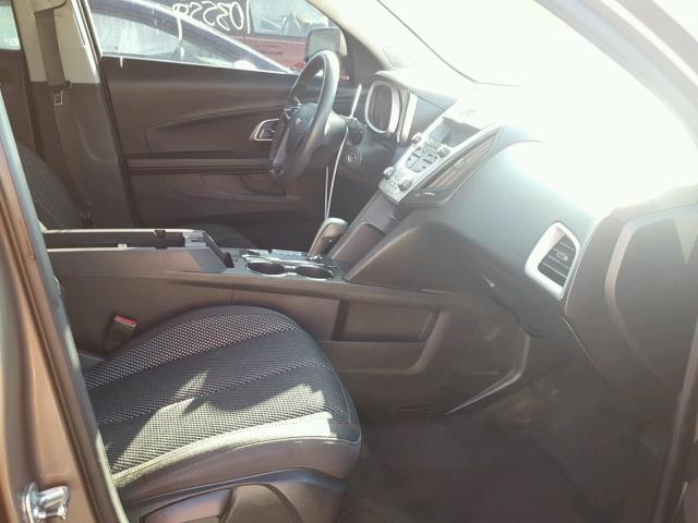 2CNALDEW1A6344215 - 2010 CHEVROLET EQUINOX LT GRAY photo 5