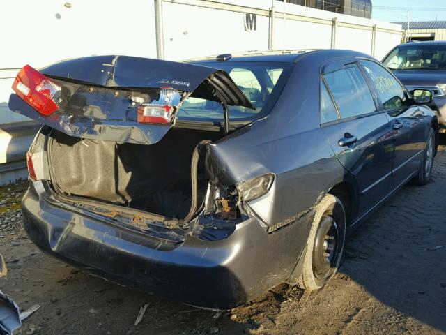 1HGCM56895A049406 - 2005 HONDA ACCORD EX GRAY photo 4