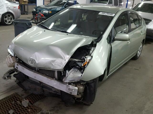 JTDKB20U783381406 - 2008 TOYOTA PRIUS GREEN photo 2