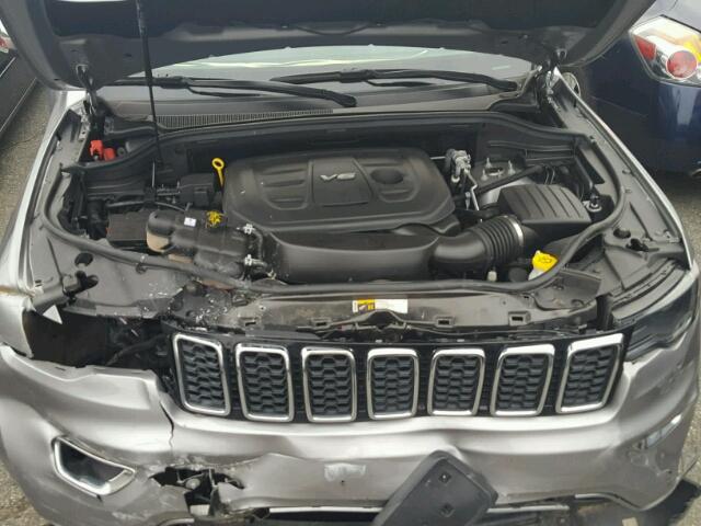 1C4RJFBG9HC741520 - 2017 JEEP GRAND CHER GRAY photo 7