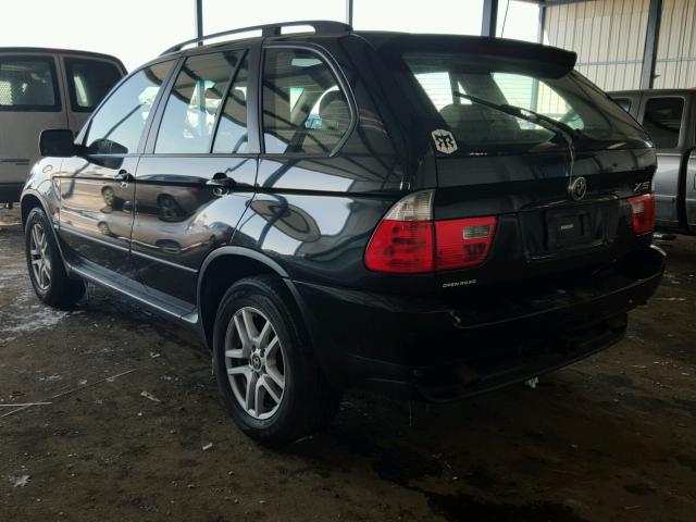 5UXFA13576LY38326 - 2006 BMW X5 3.0I BLACK photo 3