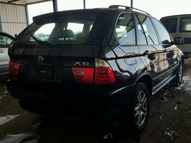 5UXFA13576LY38326 - 2006 BMW X5 3.0I BLACK photo 4