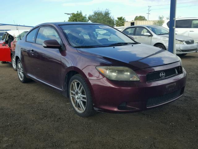 JTKDE177960122868 - 2006 TOYOTA SCION TC MAROON photo 1