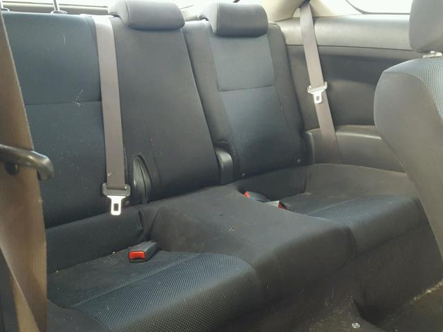 JTKDE177960122868 - 2006 TOYOTA SCION TC 栗色 照片 6