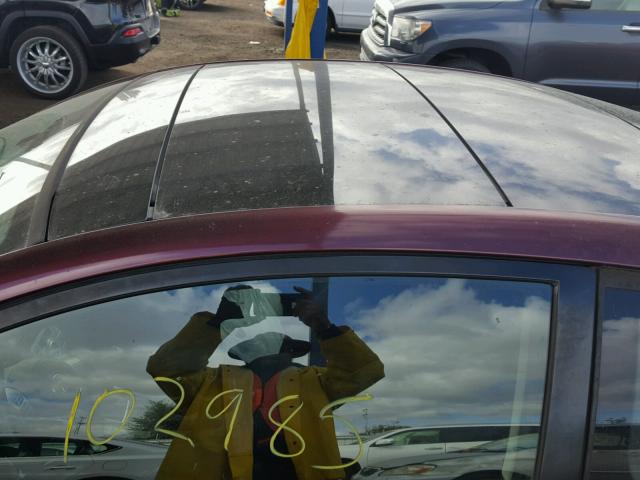 JTKDE177960122868 - 2006 TOYOTA SCION TC 栗色 照片 9