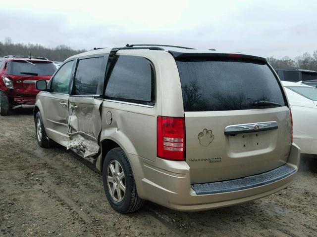 2A8HR54P18R148746 - 2008 CHRYSLER TOWN & COU TAN photo 3