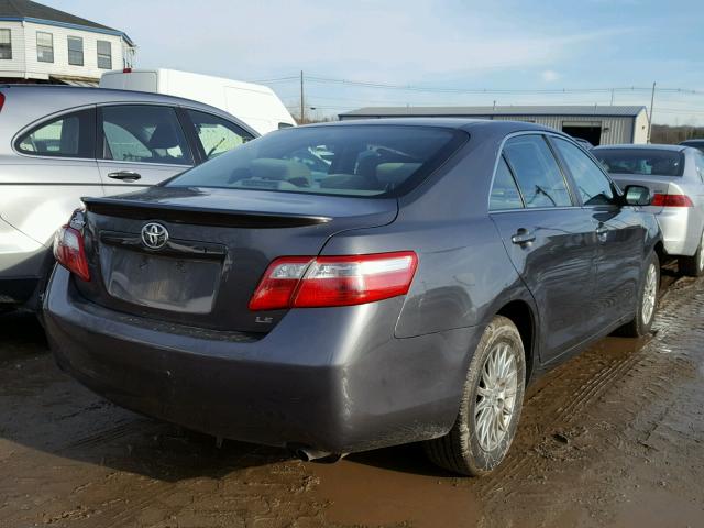 4T4BE46K09R107194 - 2009 TOYOTA CAMRY BASE GRAY photo 4