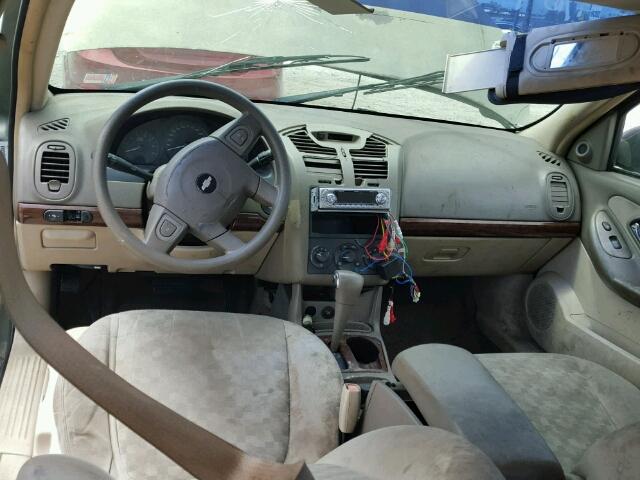 1G1ZT54865F202818 - 2005 CHEVROLET MALIBU LS 绿色 照片 9