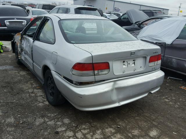 1HGEJ8250YL118698 - 2000 HONDA CIVIC EX SILVER photo 3