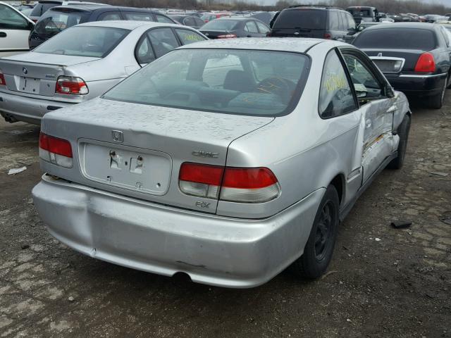 1HGEJ8250YL118698 - 2000 HONDA CIVIC EX 银色 照片 4