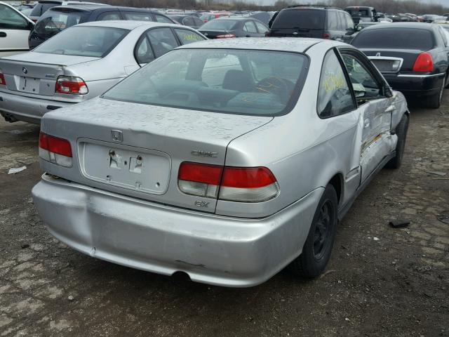 1HGEJ8250YL118698 - 2000 HONDA CIVIC EX SILVER photo 4