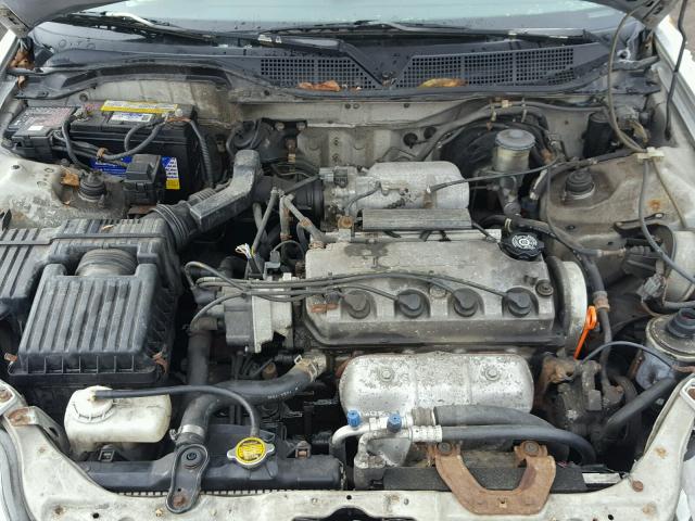 1HGEJ8250YL118698 - 2000 HONDA CIVIC EX 银色 照片 7