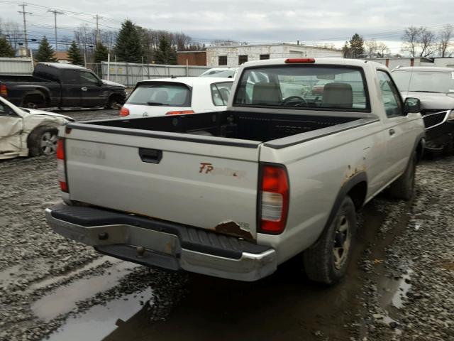 1N6DD21S1WC369603 - 1998 NISSAN FRONTIER X SILVER photo 4