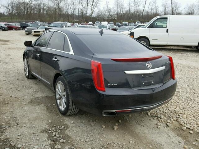 2G61P5S34D9159025 - 2013 CADILLAC XTS LUXURY BLACK photo 3