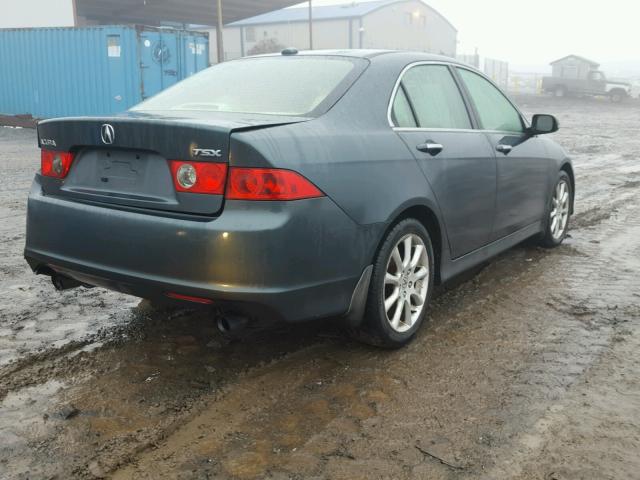 JH4CL96836C008671 - 2006 ACURA TSX GREEN photo 4