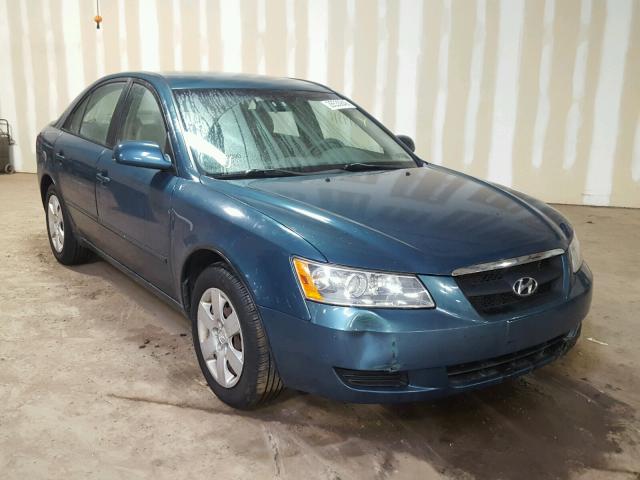 5NPET46C08H347297 - 2008 HYUNDAI SONATA GLS TURQUOISE photo 1