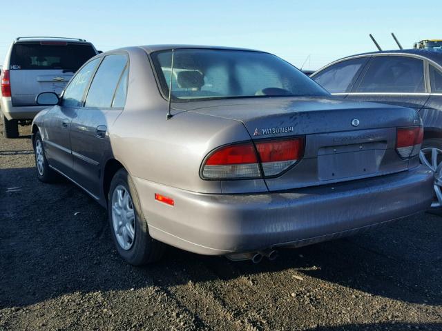 4A3AJ56GXVE132838 - 1997 MITSUBISHI GALANT ES GRAY photo 3