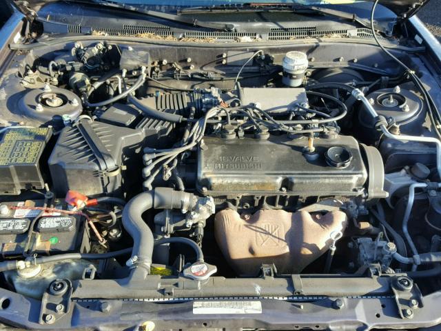 4A3AJ56GXVE132838 - 1997 MITSUBISHI GALANT ES GRAY photo 7