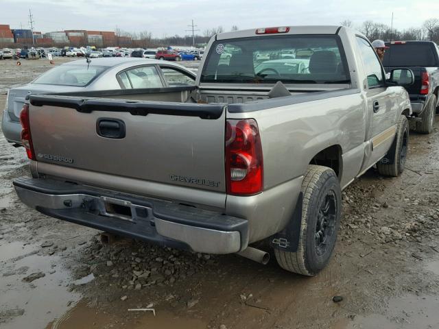 1GCEC14V93Z163335 - 2003 CHEVROLET SILVERADO GOLD photo 4