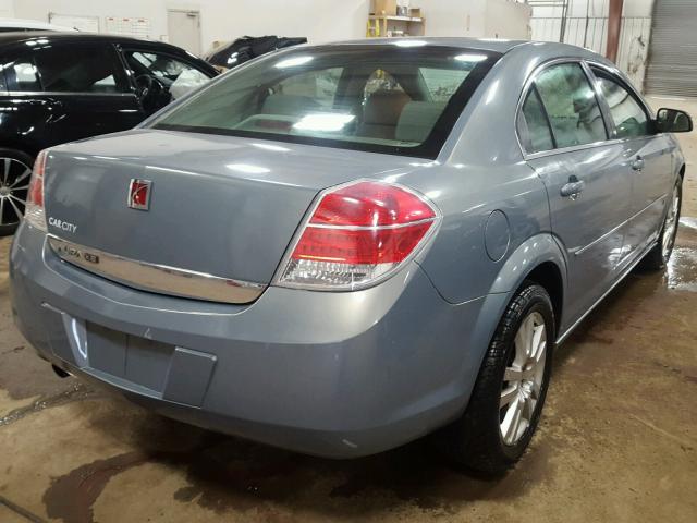 1G8ZS57N17F312040 - 2007 SATURN AURA XE GRAY photo 4