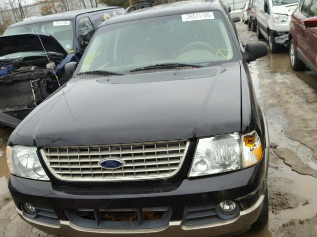 1FMDU74W63UA02261 - 2003 FORD EXPLORER E BLACK photo 9