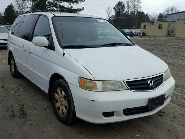 5FNRL18932B009206 - 2002 HONDA ODYSSEY EX WHITE photo 1