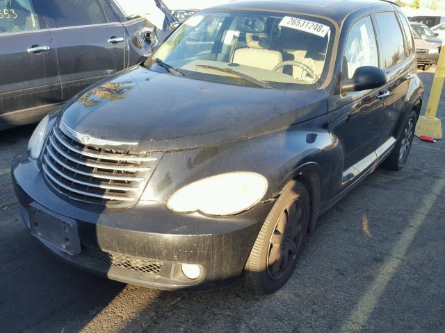 3A8FY68867T625721 - 2007 CHRYSLER PT CRUISER BLACK photo 2