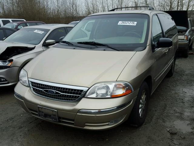 2FMDA524XXBA07389 - 1999 FORD WINDSTAR S GOLD photo 2