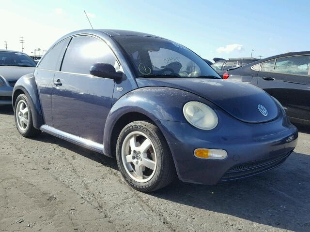 3VWBT21C81M409508 - 2001 VOLKSWAGEN NEW BEETLE BLUE photo 1