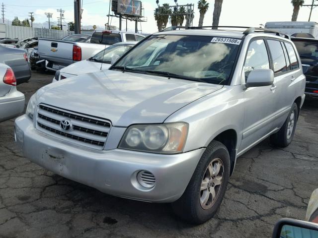 JTEGF21A020035524 - 2002 TOYOTA HIGHLANDER SILVER photo 2