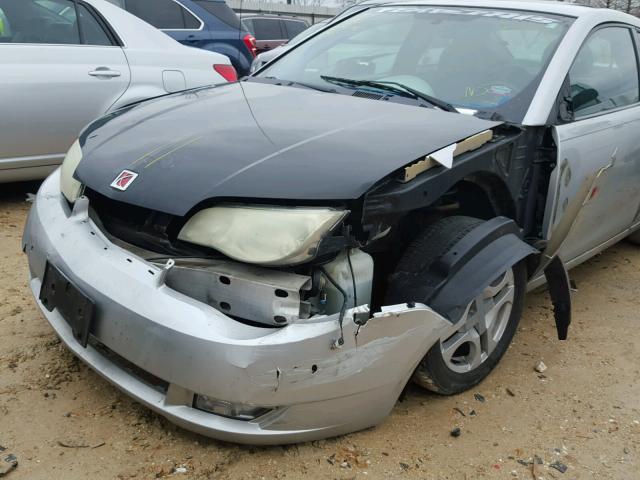 1G8AV12F24Z112159 - 2004 SATURN ION LEVEL SILVER photo 9