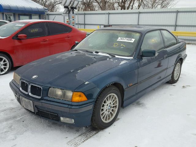 WBABG232XTET30228 - 1996 BMW 328 IS AUT GREEN photo 2