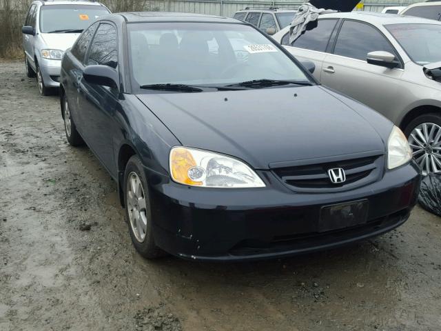 1HGEM21933L027961 - 2003 HONDA CIVIC EX შავი ფოტო 1