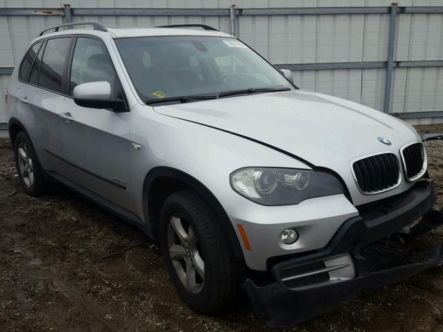 5UXFE43559L269020 - 2009 BMW X5 XDRIVE3 SILVER photo 1