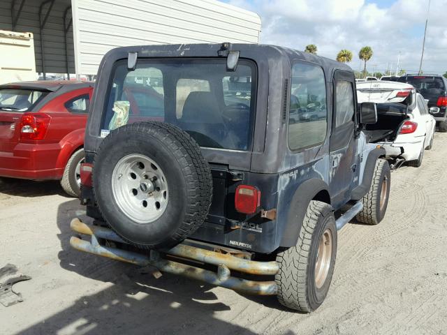 1J4FY29S0RP462253 - 1994 JEEP WRANGLER / BLACK photo 4