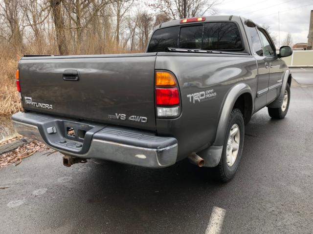 5TBBT44104S443223 - 2004 TOYOTA TUNDRA ACC GRAY photo 4