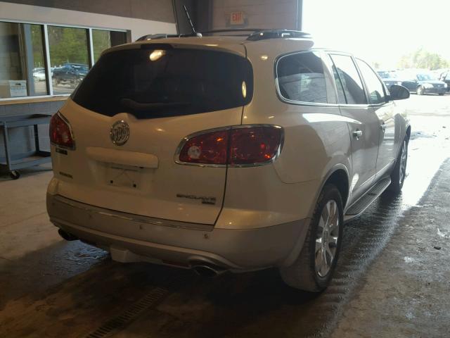 5GALVCED2AJ248999 - 2010 BUICK ENCLAVE CX WHITE photo 4