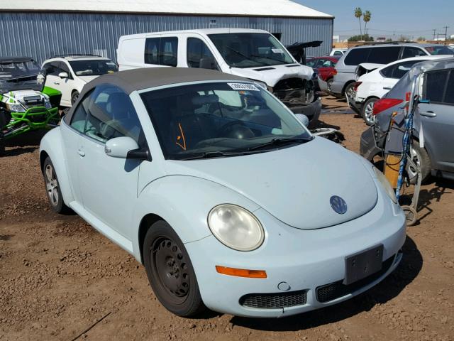 3VWRF31Y56M313365 - 2006 VOLKSWAGEN NEW BEETLE 蓝色 照片 1