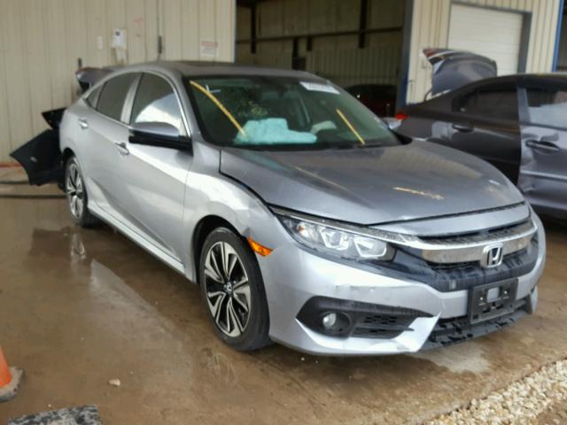 19XFC1F70GE016356 - 2016 HONDA CIVIC EXL SILVER photo 1