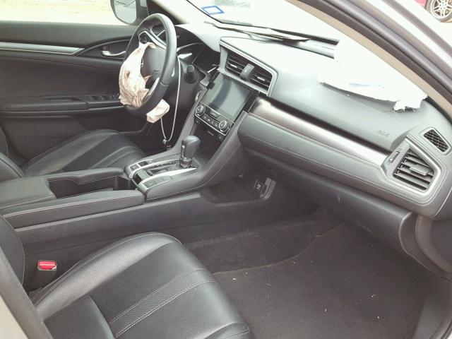 19XFC1F70GE016356 - 2016 HONDA CIVIC EXL SILVER photo 5