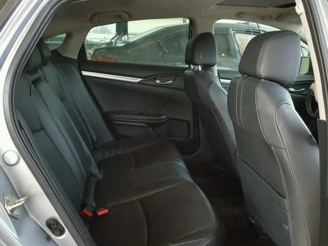 19XFC1F70GE016356 - 2016 HONDA CIVIC EXL SILVER photo 6