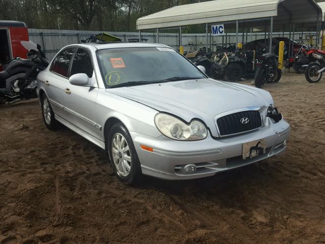 KMHWF35H64A997669 - 2004 HYUNDAI SONATA GLS SILVER photo 1