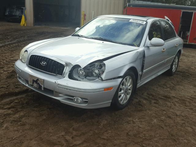 KMHWF35H64A997669 - 2004 HYUNDAI SONATA GLS SILVER photo 2