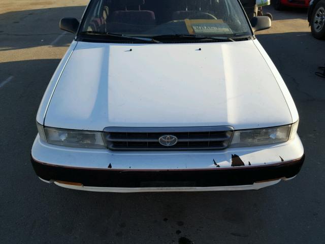 JT2AE94V5N3043019 - 1992 TOYOTA COROLLA DL WHITE photo 9